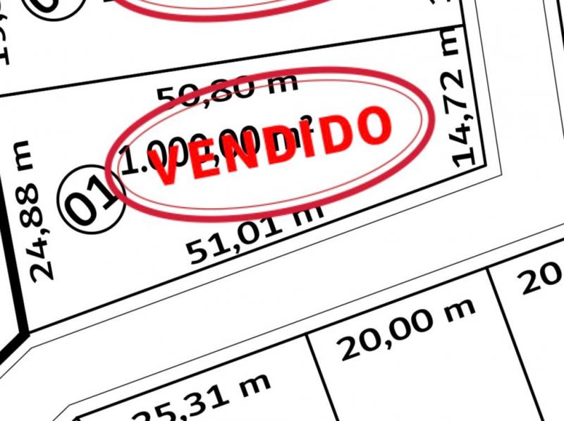 Lote de 1000 metros no Residencial Vitrine em Alpercata