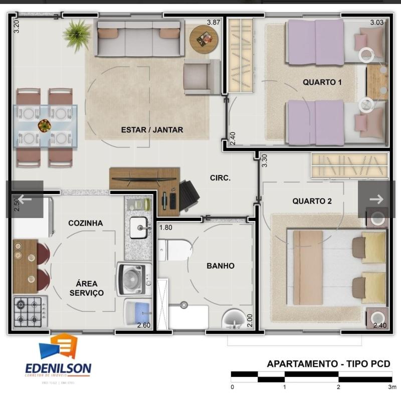 Excelente  Apartamento Residencial Vale Verde