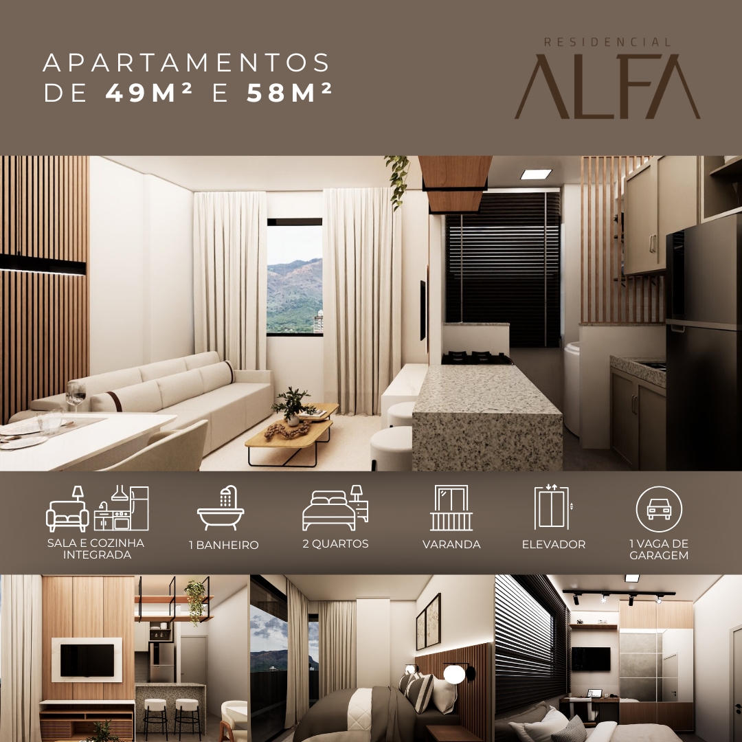 Apartamento 2 quartos Alto Esplanada