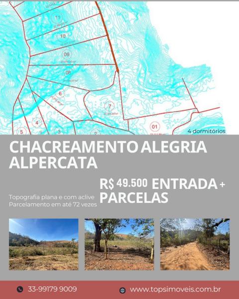 Chacreamento Alegria em Alpercata