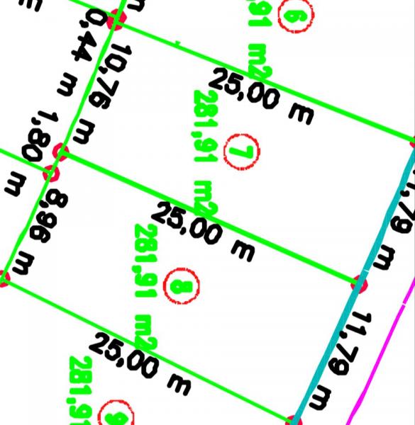 Lotes com 281,91m no bairro Ouro Verde 1