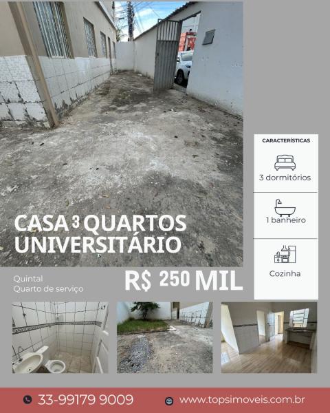 Casa 3 quartos Universitário