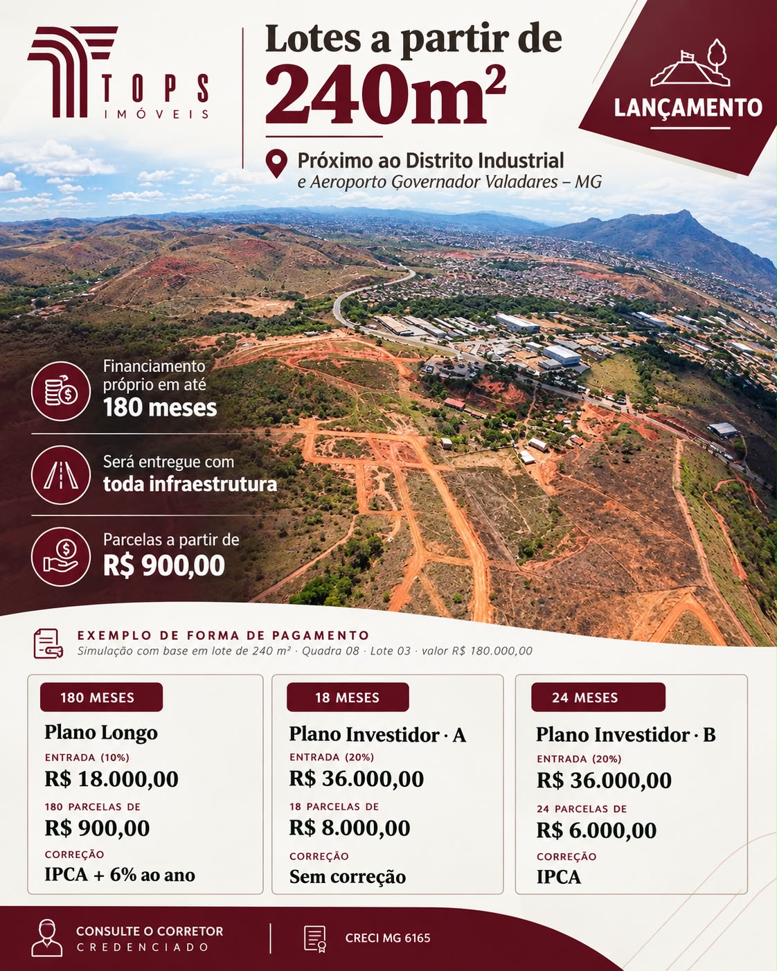 Lotes bairro Vista Dourada