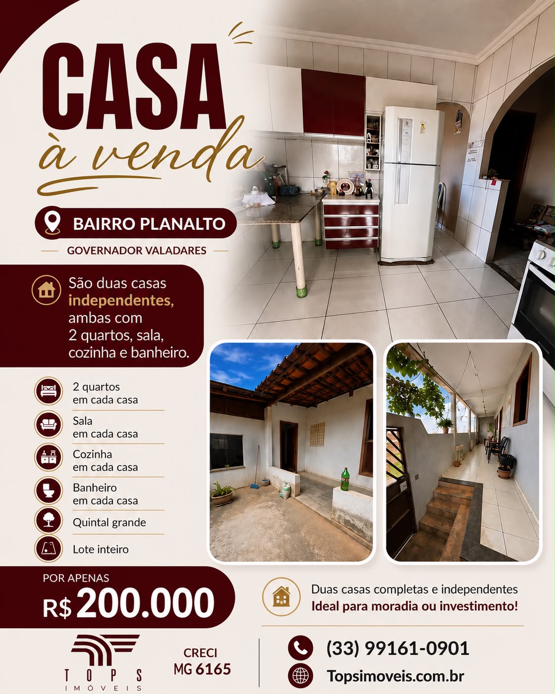 Duas casas no Planalto