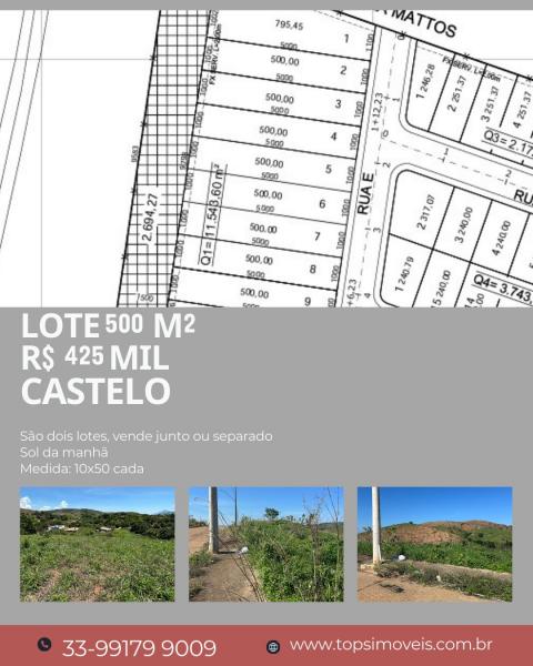 Lote 500m Castelo